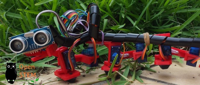 openstem robotic caterpillar