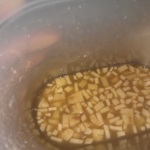 Ginger plant mix in jug