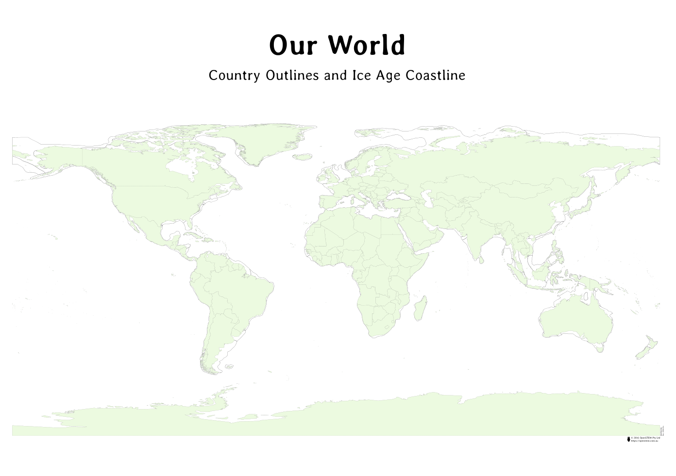A0 World Map 2016 01c 