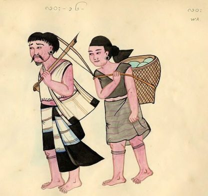 Wa tribe depiction 1900s