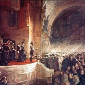 Opening of the first parliament