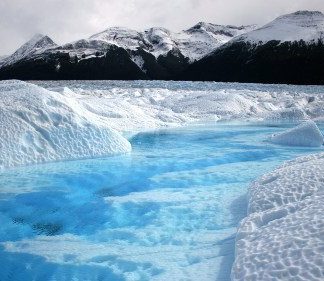 Glacier Ice Patagonia Mountains Landscape UHDSmall
