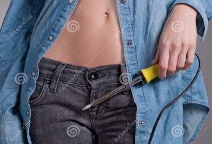 stock photo with soldering iron wrong again