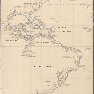 Map of America - Ribero (1529)