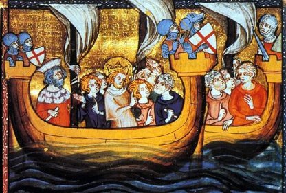 King Louis IX on the Seventh Crusade