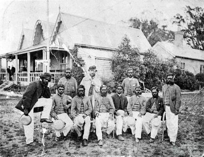 Australian National Cricket Team 1866
